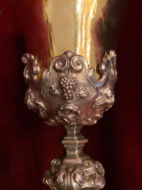 1 Baroque Chalice Totally Hand Made / Cuppa Hand Hammered