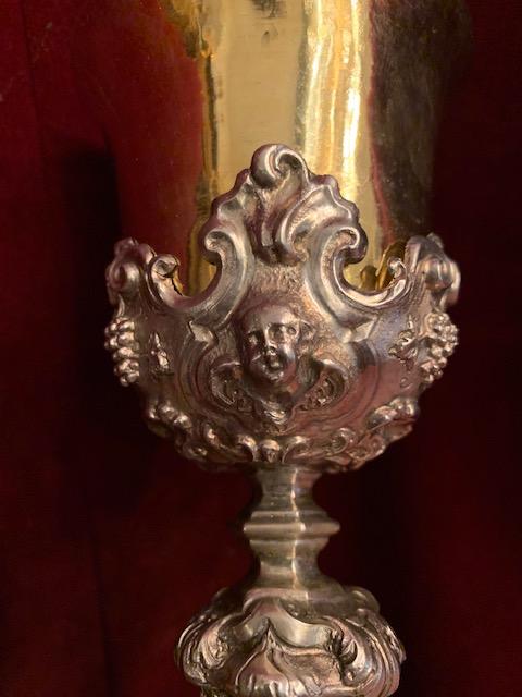 1 Baroque Chalice Totally Hand Made / Cuppa Hand Hammered