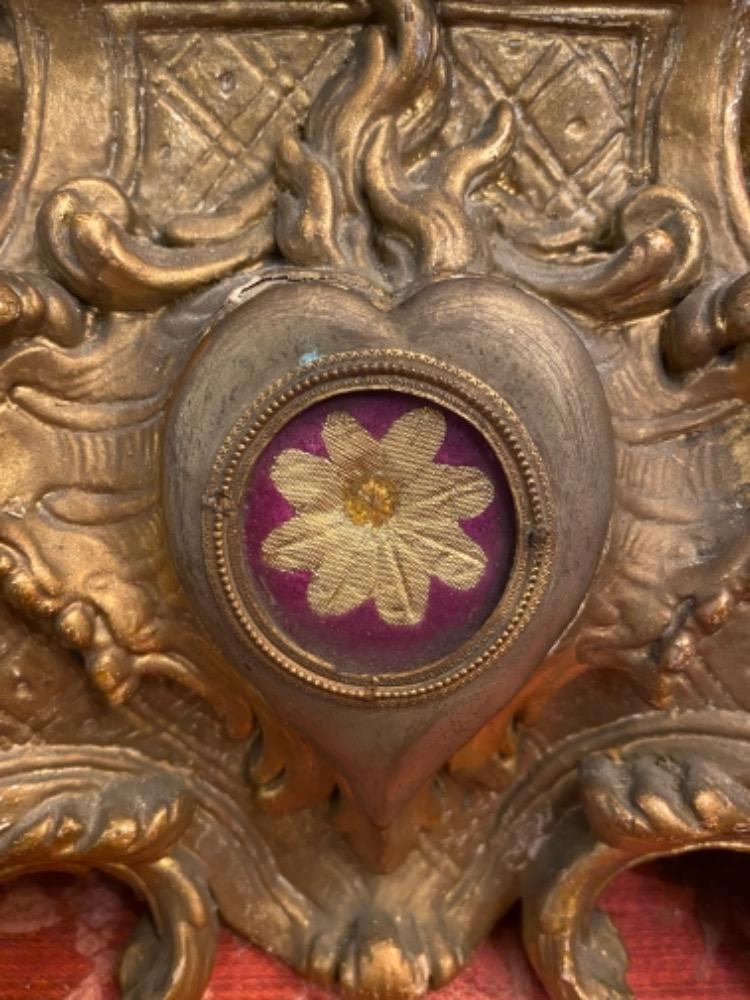 1 Baroque Exceptional Cross - Reliquary With Relic Of The True Cross.