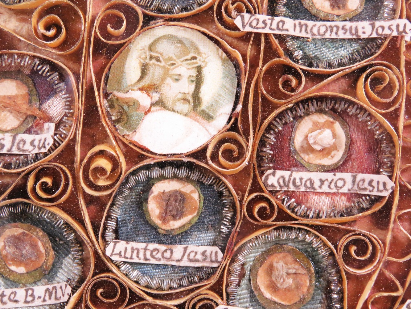 1 Baroque Exceptional Monastery - Work Reliquary Framed