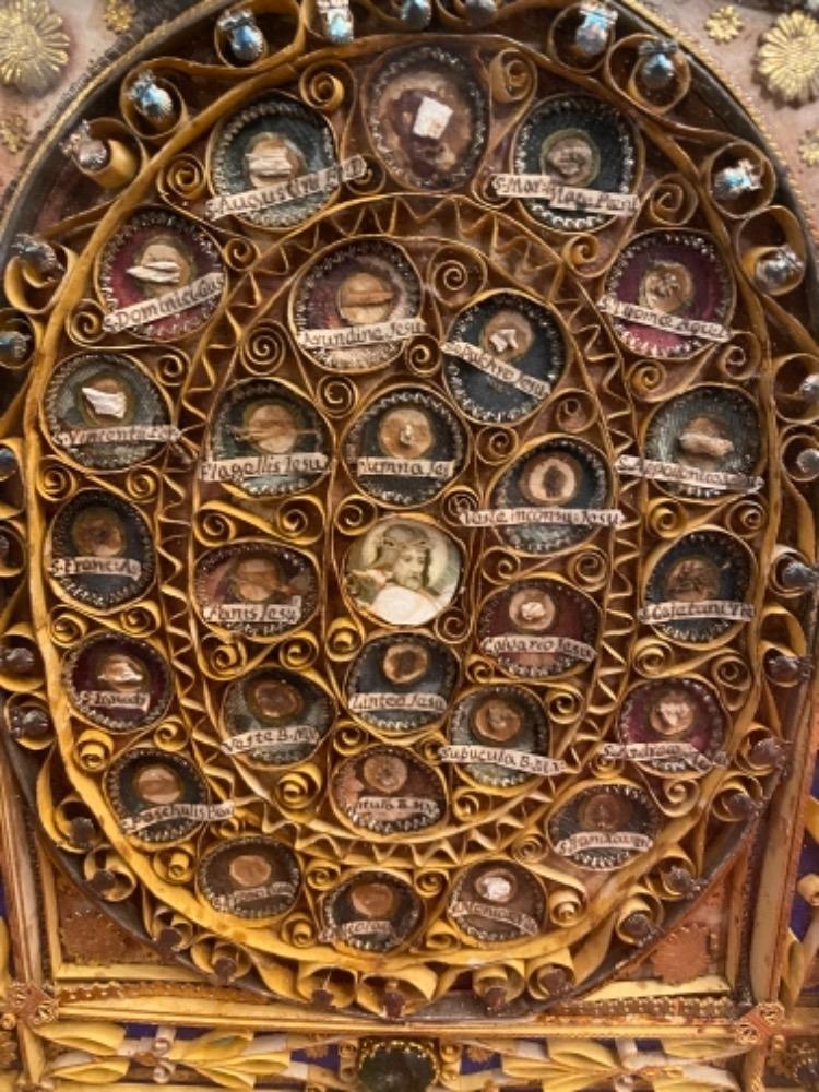 1 Baroque Exceptional Monastery - Work Reliquary Framed