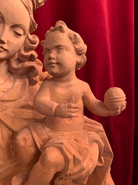 1 Baroque Madonna With Child