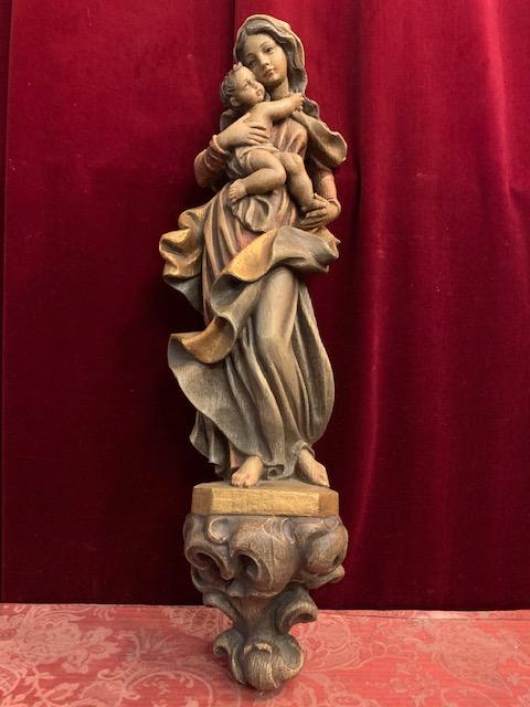 1 Baroque Madonna With Child