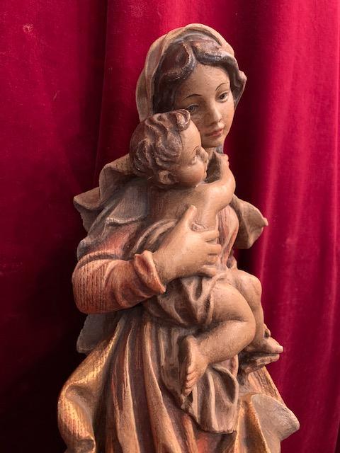 1 Baroque Madonna With Child