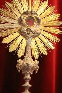 Monstrance style Baroque en Silver, France 19th century