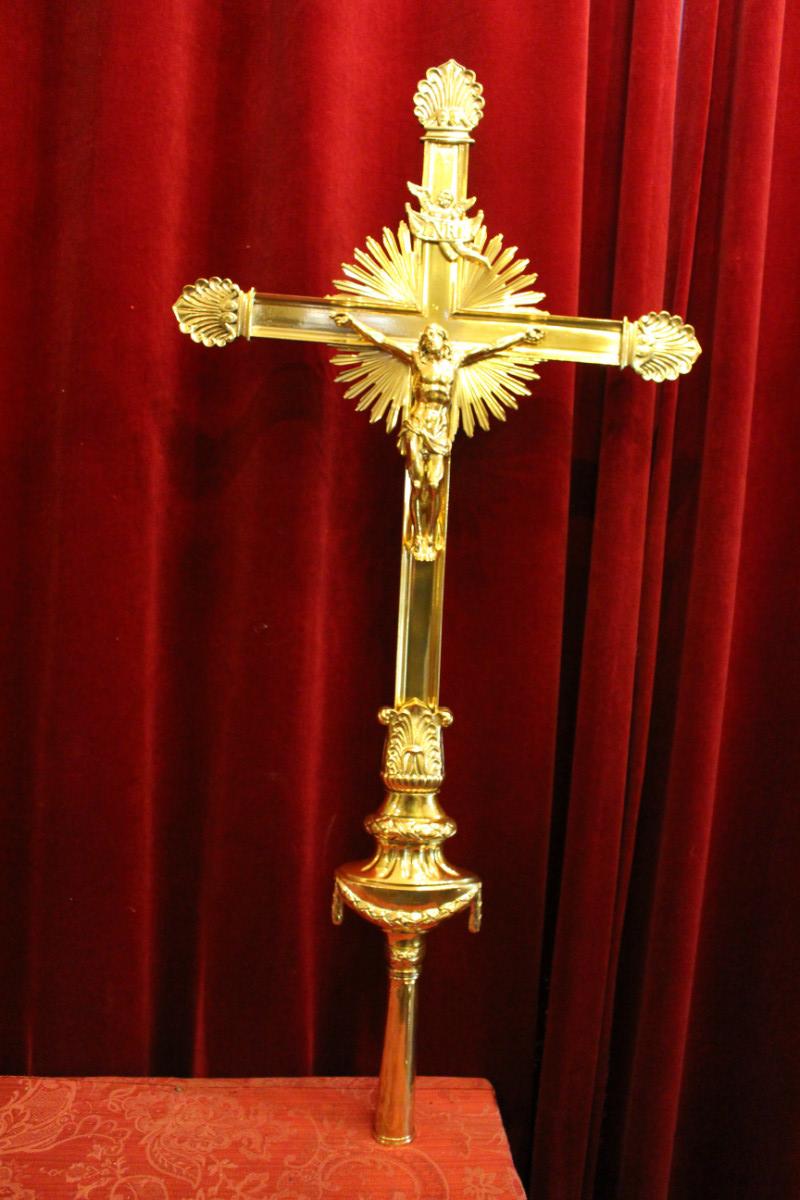 1 baroque Processional - Cross