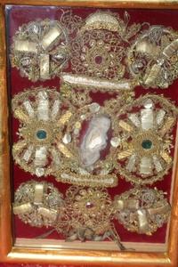 Reliquary style Baroque Italy 18 th century