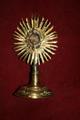 Reliquary style Baroque en Brass / Gilt, Northern - Italy 18 th century anno about 1750