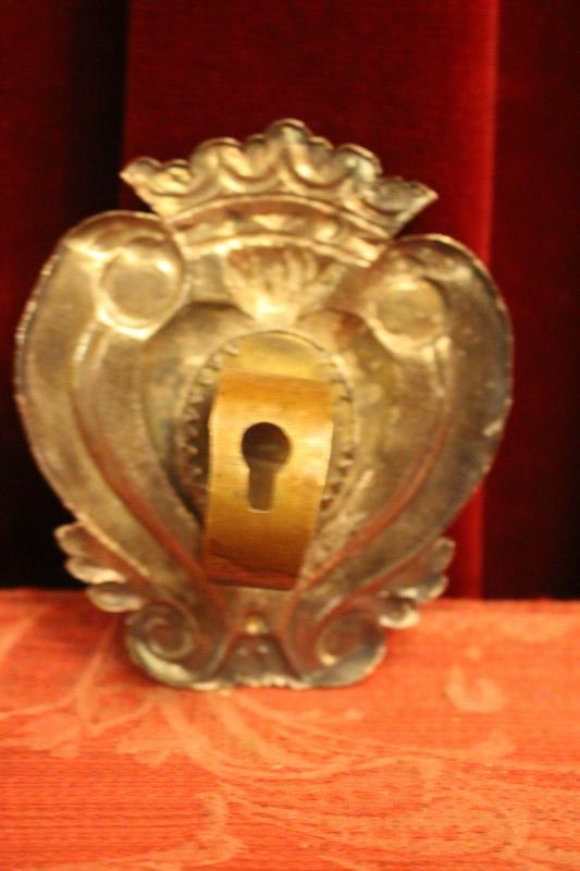 1 baroque Reliquary Ex Ossibus St. Donatus