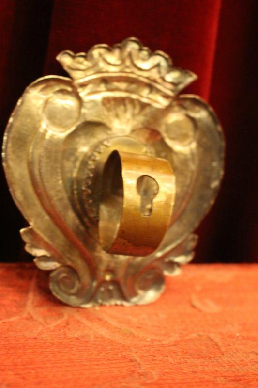 1 baroque Reliquary Ex Ossibus St. Donatus