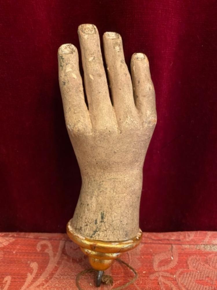 1 Baroque Reliquary - Hand