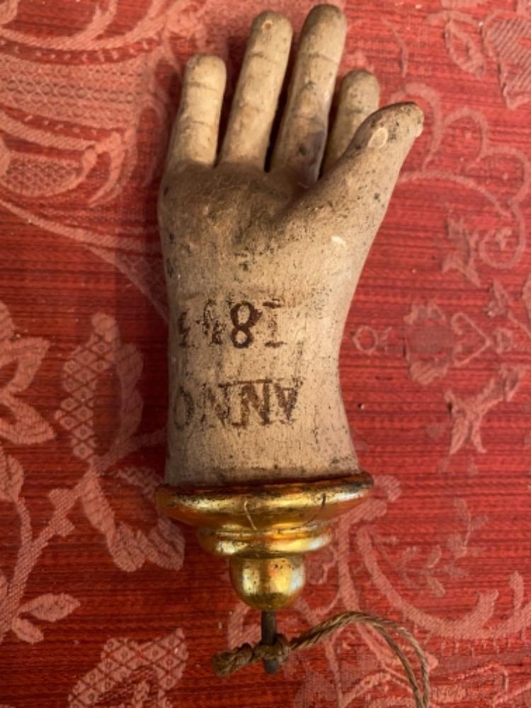 1 Baroque Reliquary - Hand