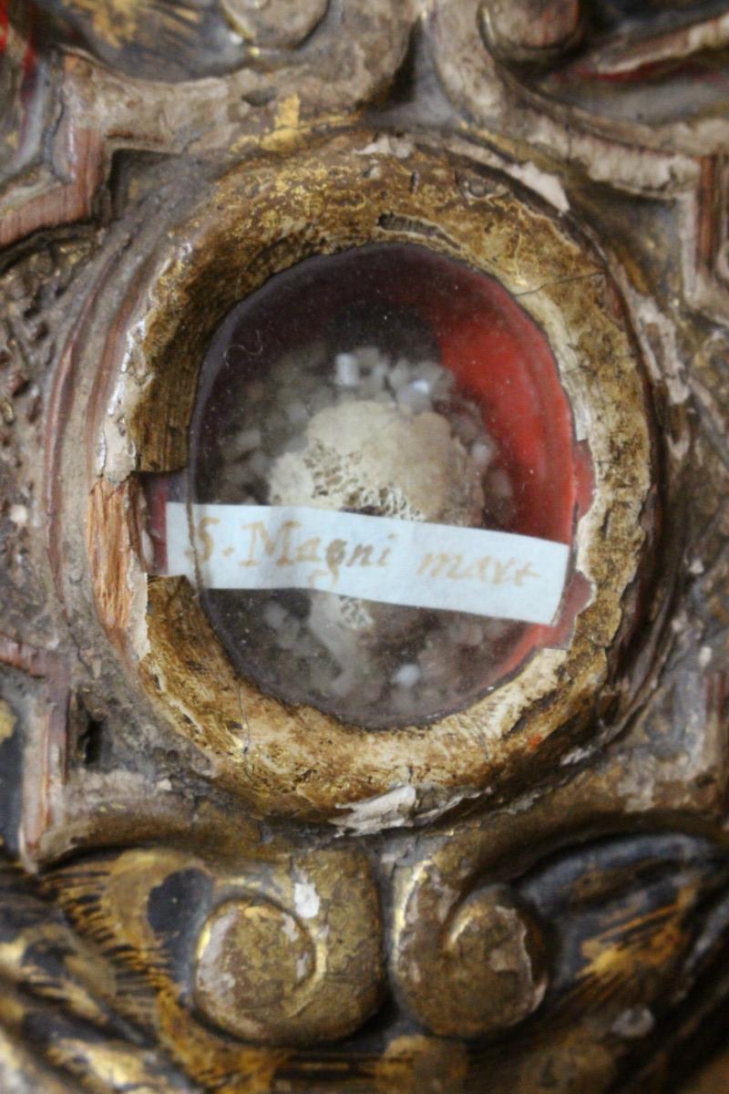 1 Baroque Reliquary. Relic Of : St. Magnus Mart.