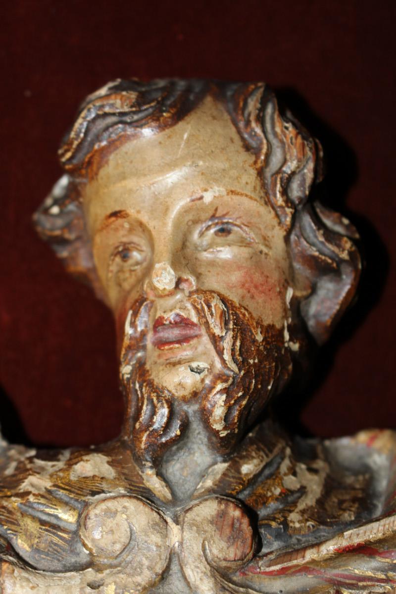 1 Baroque Reliquary. Relic Of : St. Magnus Mart.