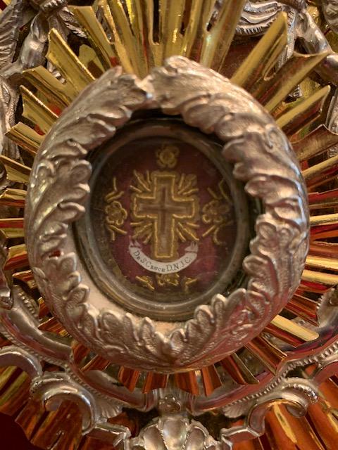 1 Baroque Reliquary / Relic Of The True Cross