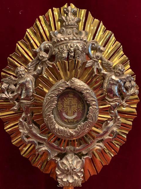 1 Baroque Reliquary / Relic Of The True Cross