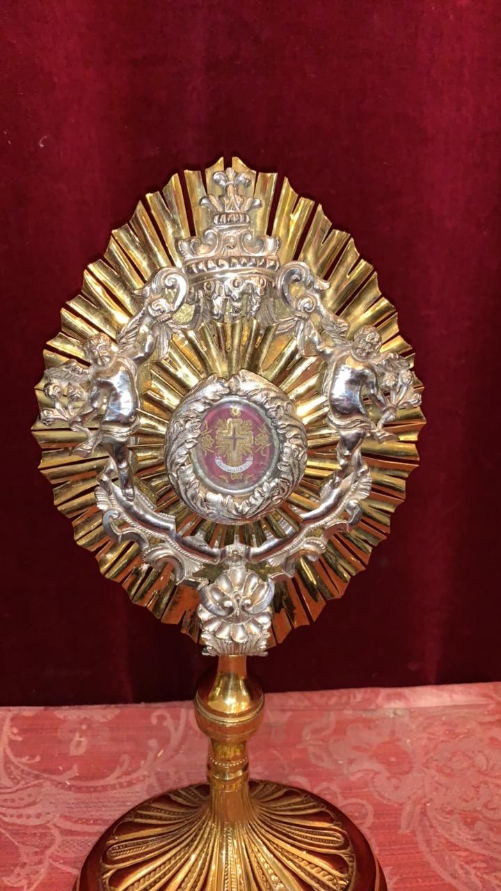 1 Baroque Reliquary / Relic Of The True Cross