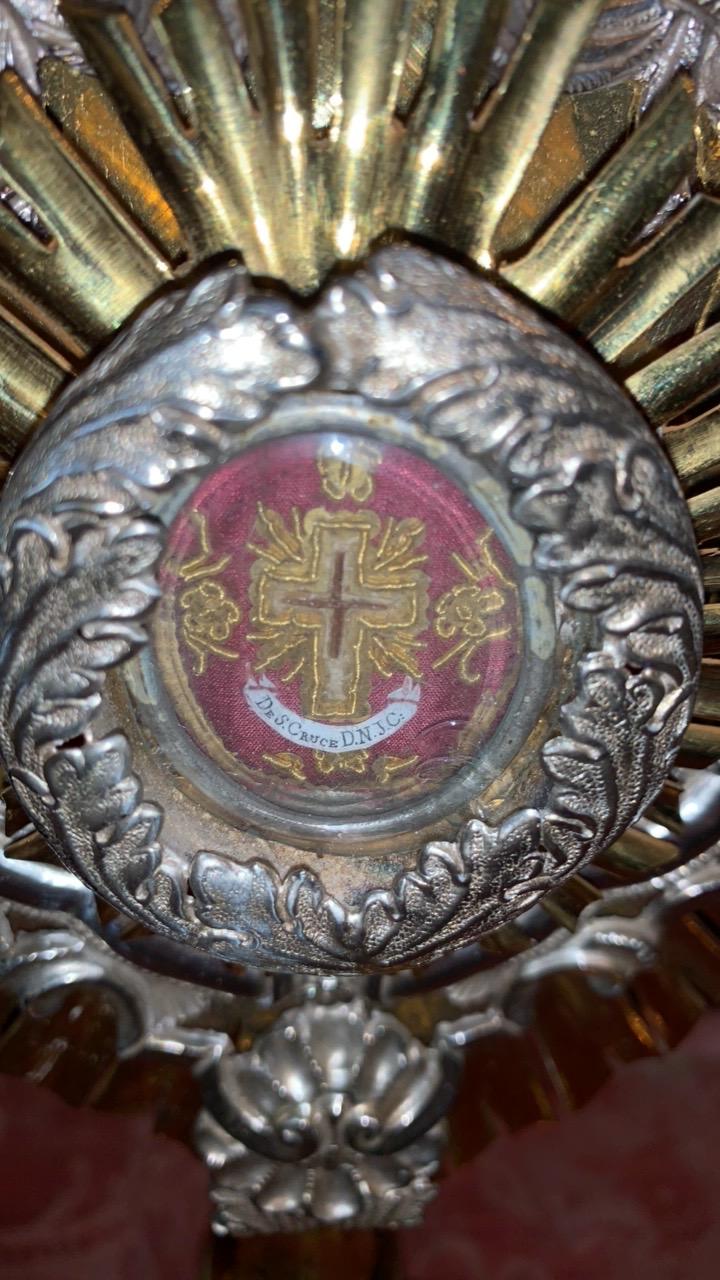 1 Baroque Reliquary / Relic Of The True Cross