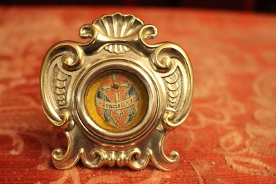 Reliquary Relic Of The True Cross style Baroque Belgium 19th century ( anno 1875 )