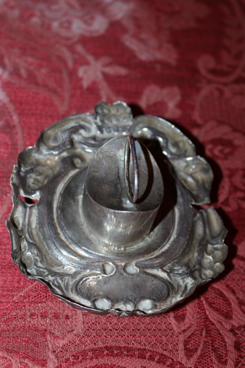 1 Baroque Reliquary / Relic. St. Petrus Ap. Original Documentation