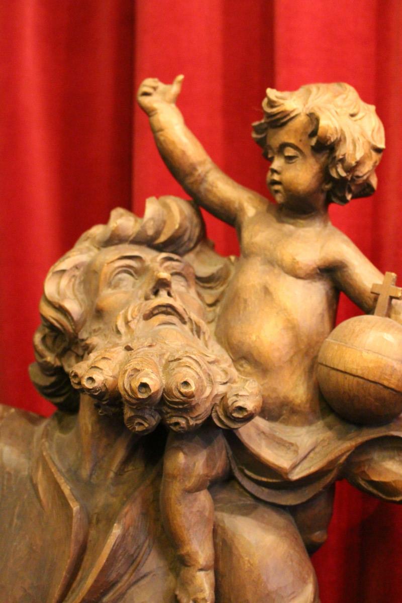 1 Baroque St. Christoph Statue