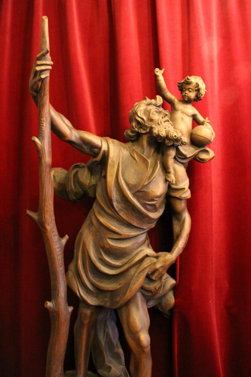 1 Baroque St. Christoph Statue