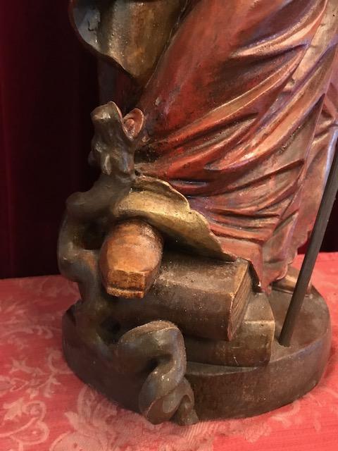 1 Baroque St. Patrick Statue