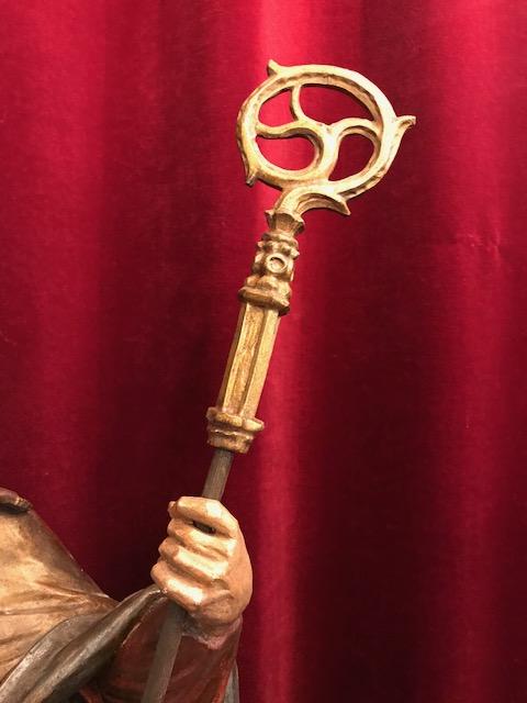 1 Baroque St. Patrick Statue