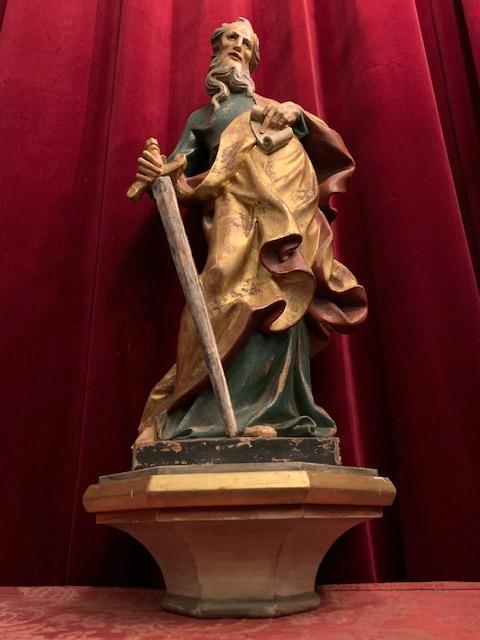 1 Baroque St. Paul Statue