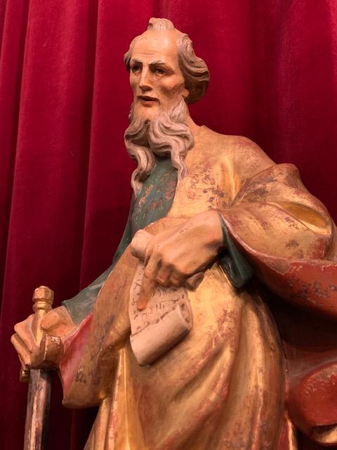 1 Baroque St. Paul Statue