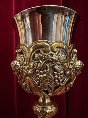 1 Baroque - Style Chalice.