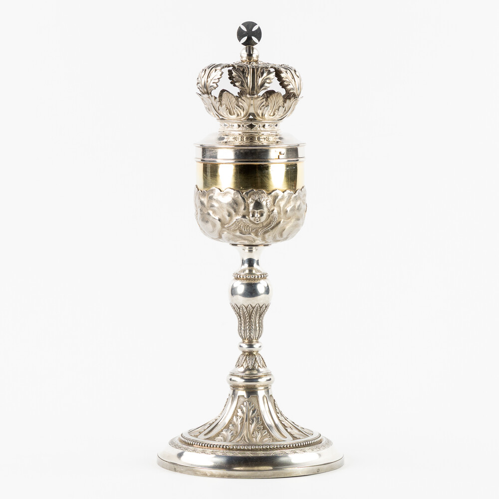1 Baroque - Style Ciborium By : Jan Jacobus Vermandele (Act. < 1827-1859)