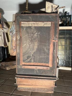 Cillinder Tabernacle style Baroque - Style en Wood, Belgium  18 th century ( Anno 1725 )
