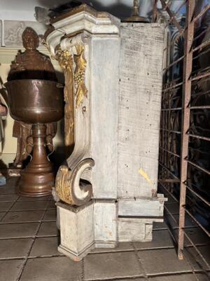 Cillinder Tabernacle style Baroque - Style en Wood, Belgium  18 th century ( Anno 1725 )