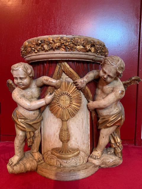 1 Baroque - Style Cylinder Tabernacle