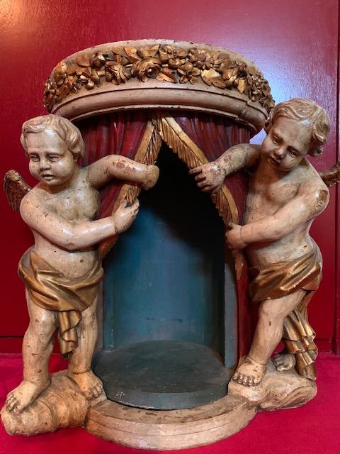 1 Baroque - Style Cylinder Tabernacle