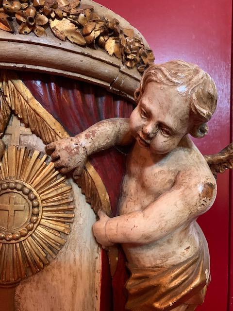 1 Baroque - Style Cylinder Tabernacle