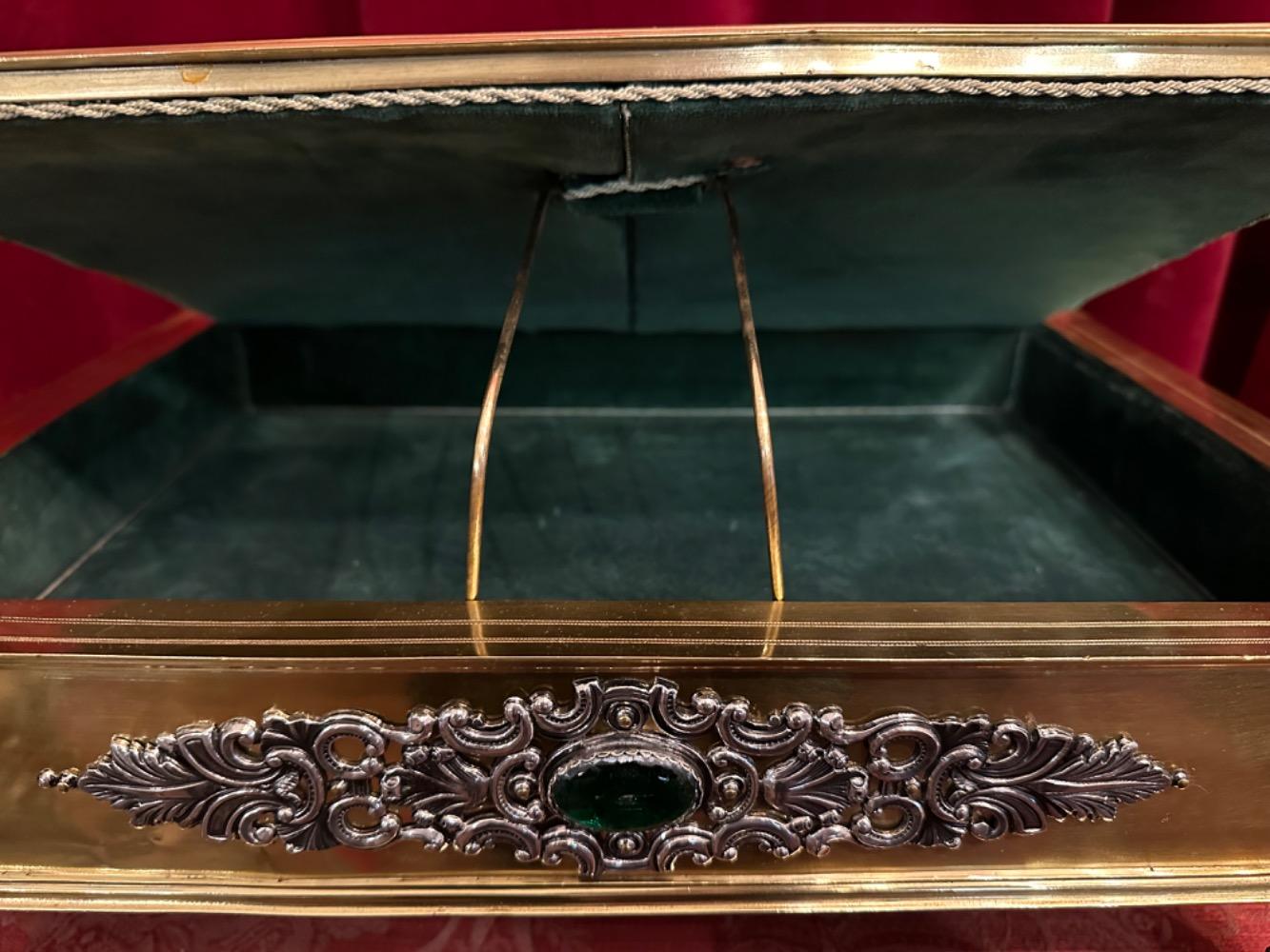 1 Baroque - Style Exceptional Lectern Multiple Full - Silver Floral Ornaments