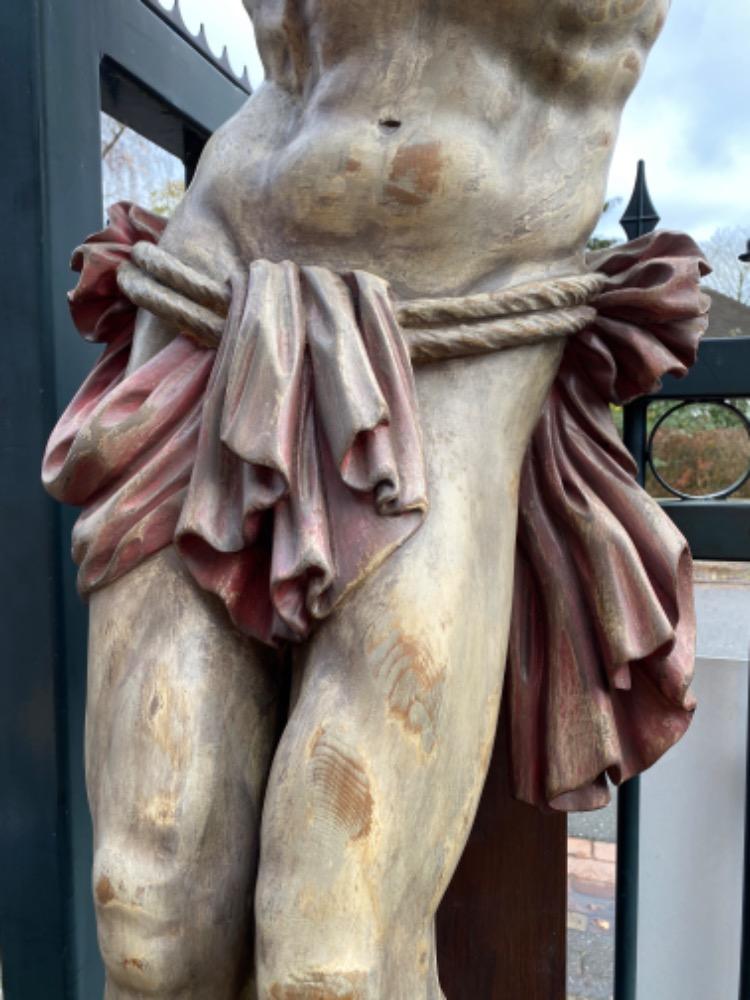 1 Baroque - Style Exceptional Life Size Corpus Christ