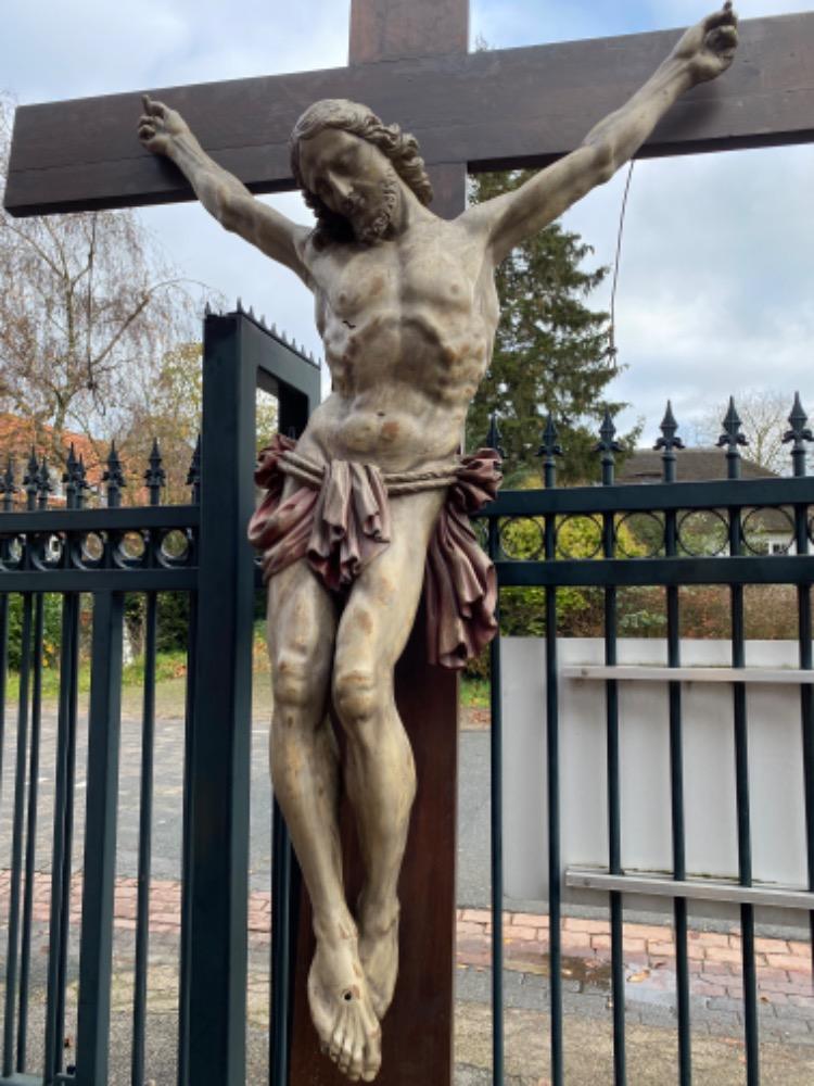 1 Baroque - Style Exceptional Life Size Corpus Christ
