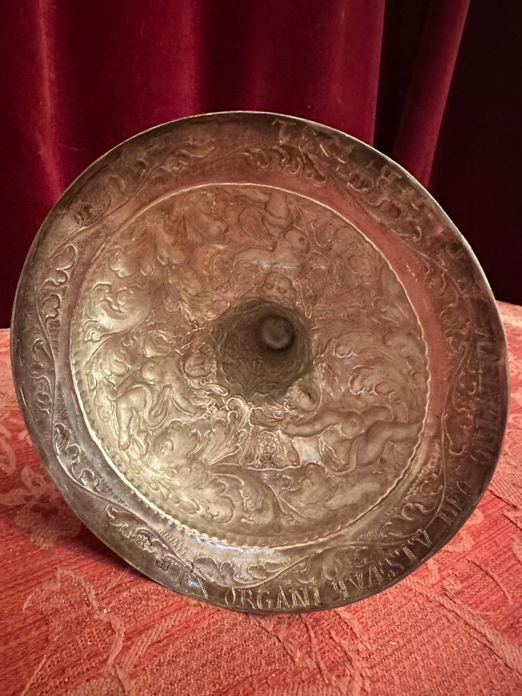 1 Baroque - Style Exceptional Monstrance  Museum Piece, Fully Hand - Made In Solid Silver
