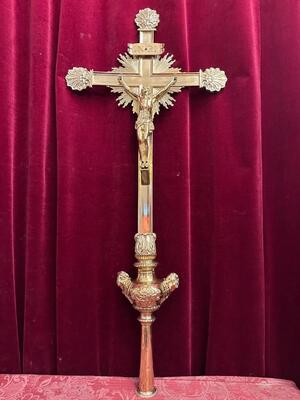 1 Baroque - Style Exceptional Processional Cross