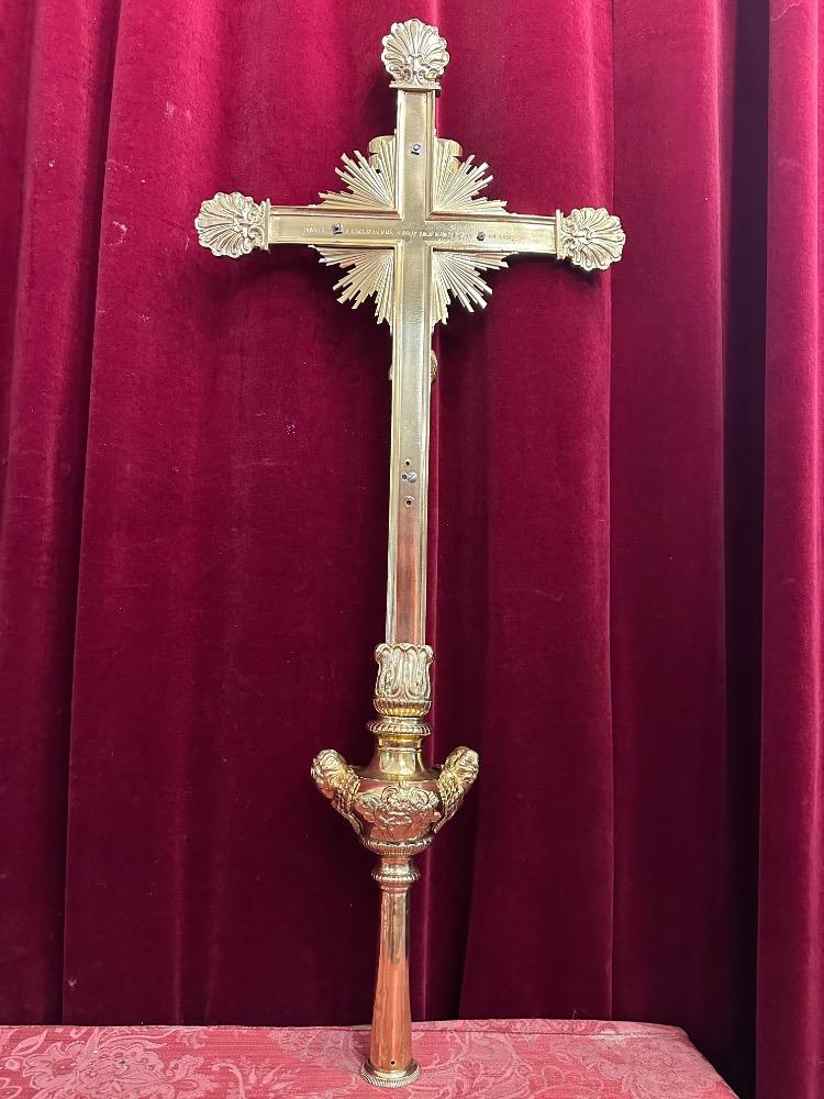 1 Baroque - Style Exceptional Processional Cross