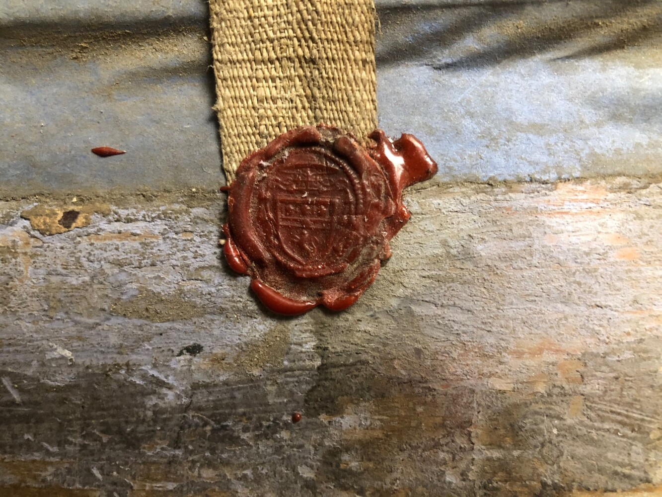 1 Baroque - Style Important Baroque Reliquary: Relics Related To D.N.J.C. & Relics Of 12 Apostles. Originally Sealed And With Document Most Probably Inside.