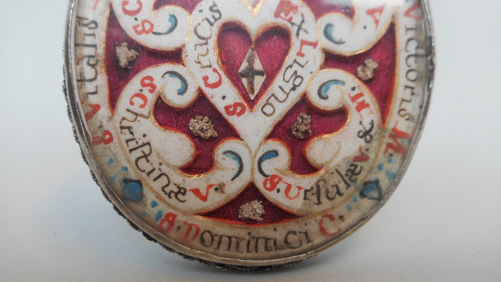 1 BAROQUE-STYLE  Important Multi-Reliquary Double Sided, Engraving Relic Of The True Cross & More