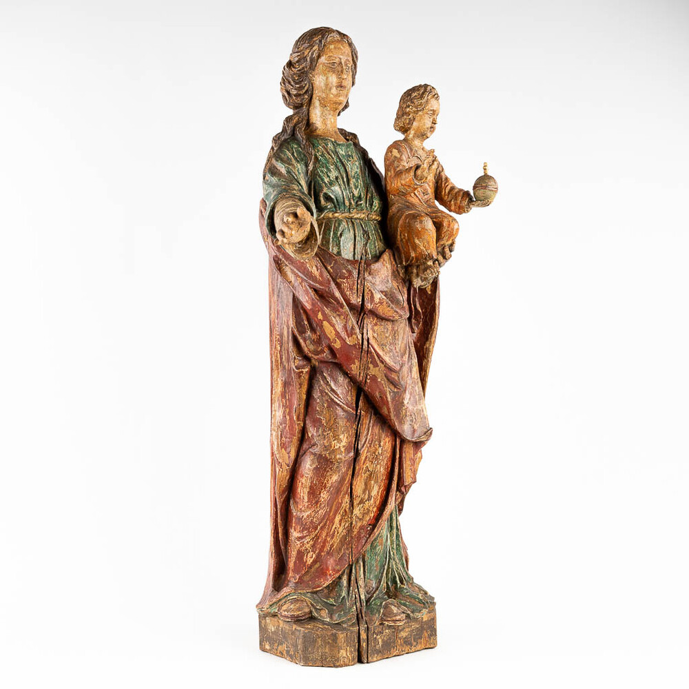 1 Baroque - Style Madonna & Child