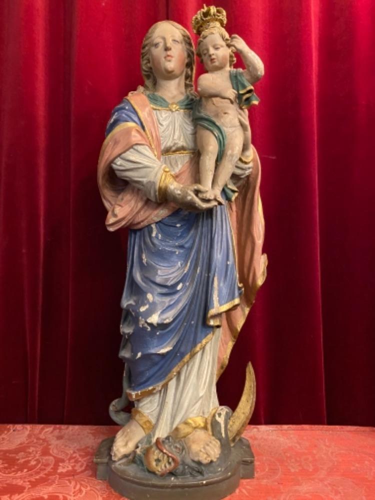 1 BAROQUE-STYLE  Madonna & Child