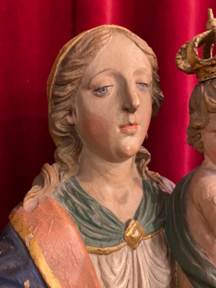 1 BAROQUE-STYLE  Madonna & Child