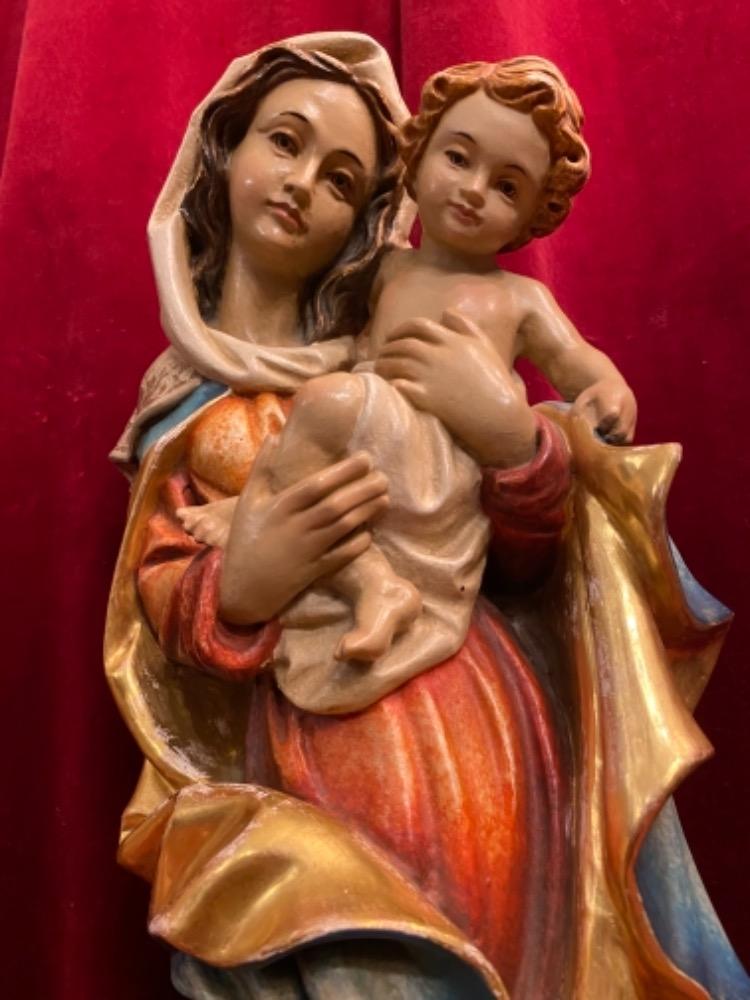 1 BAROQUE-STYLE Madonna & Child