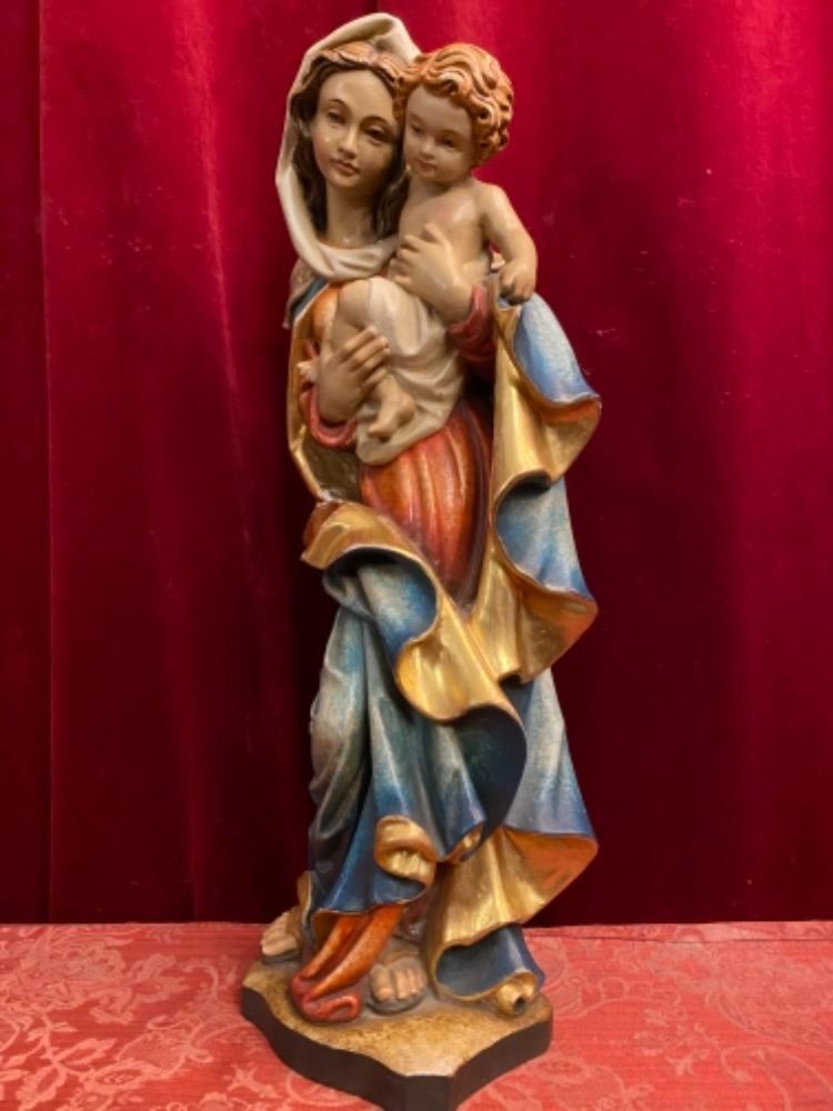 1 BAROQUE-STYLE Madonna & Child